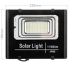 Bematik - Foco De Luz Led De 1100 Lm Para Exterior Ip66 Con Batería Recargable 10000 Mah Y Panel Solar Nf10100