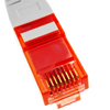 Bematik - Cable De Red Ethernet Cat. 6a Utp De 0,5 M De Color Blanco Ultra Flexible Lj16100