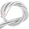 Bematik - Cable De Red Ethernet Cat. 6a Utp De 0,5 M De Color Blanco Ultra Flexible Lj16100