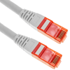 Bematik - Cable De Red Ethernet Cat. 6a Utp De 0,5 M De Color Blanco Ultra Flexible Lj16100