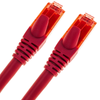 Bematik - Cable De Red Ethernet Cat. 6a Utp De 0,5 M De Color Rojo Ultra Flexible Lj10100