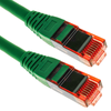 Bematik - Cable De Red Ethernet Cat. 6a Utp De 0,25 M De Color Verde Ultra Flexible Lj12000