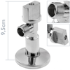 Primematik - Llave De Paso Cisterna En Escuadra Larga 1/2"-3/8" Latón Ks18300