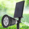 Bematik - Foco Led Solar Ip44 2w 200lm Con Estaca Para Jardín Nf10400