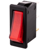 Bematik - Interruptor Basculante Rojo Luminoso Spst 3 Pin Tg10300