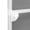 Primematik - Puerta Mosquitera Max 100 X 210 Cm Aluminio Blanco Ah10100