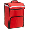 Primematik - Nevera Portátil Roja 40 Litros 34x47x25cm, Mochila Bolsa Isotérmica Para Picnic, Camping, Playa, Entrega De Alimentos En Moto O Bicicleta Cb05400