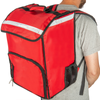 Primematik - Nevera Portátil Roja 40 Litros 34x47x25cm, Mochila Bolsa Isotérmica Para Picnic, Camping, Playa, Entrega De Alimentos En Moto O Bicicleta Cb05400