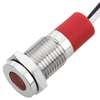 Bematik - Luz Led Piloto De 8mm 12vdc Para Montaje En Panel De Color Rojo Qw02200