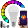 Bematik - Bombilla Led Inteligente Multicolor Inalámbrica Ajustable E27 9w Compatible Con Google Home, Alexa Y Ifttt An10500