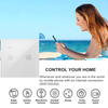 Bematik - Interruptor Inteligente Táctil Doble En Color Blanco Compatible Con Google Home, Alexa Y Ifttt An12100