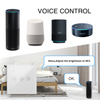 Bematik - Interruptor Inteligente Táctil Triple En Color Blanco Compatible Con Google Home, Alexa Y Ifttt An12200