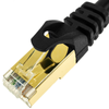 Bematik - Cable De Red Ethernet Cat. 7 Ftp De 2 M De Color Negro Ry06400