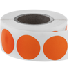 Bematik - Rollo De 500 Etiquetas Adhesivas Redondas Naranjas 19 Mm Sd10600