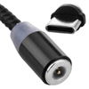 Bematik - Cable De Carga 2 En 1 Usb-a 2.0 Macho A Conectores Usb-c Y Micro Usb Magnéticos 2 M Trenzado Uh10200