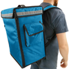 Primematik - Mochila Isotérmica 35 X 49 X 25 Cm Azul Para Comidas Al Aire Libre Y Entrega De Pedidos Delivery De Comida En Moto O Bicicleta Cb08701