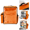 Primematik - Mochila Isotérmica 39 X 50 X 25 Cm Naranja Para Comidas Al Aire Libre Y Entrega De Pedidos Delivery De Comida En Moto O Bicicleta Cb09501