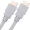 Bematik - Cable Hdmi 2.1 Macho Ultra Hd 4k 8k De 1 M Blanco Hi06200