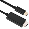 Bematik - Cable Usb 3.1 C Macho A Hdmi A Macho, Conversor De Vídeo 4k Ultra Hd 30hz C20ch 5m Yp06600