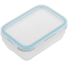 Primematik - Recipiente Rectangular Para Alimentos Hermético De Cristal De 330 Ml Kt16100