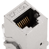 Bematik - Acoplador Keystone Rj45 Hembra A Hembra Cat. 6a Ftp Pack De 6 Unidades Rc14900