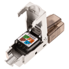 Bematik - Conector Ftp Cat.6a Rj45 Macho Crimpado Automático Pack 6 Unidades Rc15300