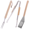 Primematik - Pack De 3 Unidades Utensilio Para Barbacoa De Acero Inoxidable Kh50200