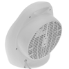 Primematik - Calefactor De Aire De Suelo 1000 / 2000 W De Color Blanco Kl10600