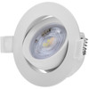 Bematik - Luz Led 90mm Para Empotrar Redonda De 7w Basculante Con Selector De Color De Luz Ng05700