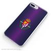 Funda Para Iphone Xs Max Del Valladolid Escudo Fondo Lila De Silicona Flexible Y Resistente. Licencia Oficial Del Real Valladolid