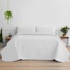 Colcha Bouti Entretiempo Rombos. Cama 90 - 180 X 260 Cm Blanco.