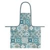 Vipalia Delantal 65x80 Cm Resinado Antimanchas Mosaic Azul