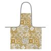 Vipalia Delantal 65x80 Cm Resinado Antimanchas Mosaic Amarillo