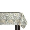 Mantel Resinado Antimanchas Paduana Mosaic Gris 140x140