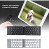 Teclado Inalambrico Bt Plegable, Portátil, Ultrafino, Con Panel Táctil, Para Windows/android/ios. Máquina De Escribir Con Teclado Ergonómico Ultrafino Portátil De 15 Mm, 67 Teclas, 3 Millones De Clics, Batería De 120 Mah, Para Teléfono Móvil/tabl