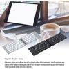 Teclado Inalambrico Bt Plegable, Portátil, Ultrafino, Con Panel Táctil, Para Windows/android/ios. Máquina De Escribir Con Teclado Ergonómico Ultrafino Portátil De 15 Mm, 67 Teclas, 3 Millones De Clics, Batería De 120 Mah, Para Teléfono Móvil/tabl