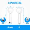 Auriculares Bluetooth I7-mini Klack® Compatible Iphone Samsung Huawei, Universal