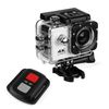 Action Cam Pro Wireless 4k Klack® Con Mando Camara Deportiva Bici, Aquatica Plata