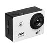 Action Cam Pro Wireless 4k Klack® Con Mando Camara Deportiva Bici, Aquatica Plata