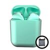 Auriculares Inpods 12 Bluetooth Metalizado Verde Klack® Compatible Iphone Samsung Huawei, Universal