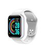 Smartwatch Mujer Hombre Reloj Inteligente  Blanco Gris Smart Watch Deporte Deportivo L8