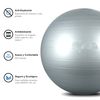 Pelota Pilates Yoga Con Bomba Para Yoga 65 Cm