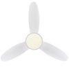 Akunadecor - Ventilador De Techo Metal Blanco Mahon