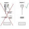 Cargador Adaptador Para Apple Mac Macbook Pro Magsafe 2 45w 14.8v 3.05a