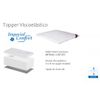 Topper Viscoelastico Imperial Confort Visco 5 Cm, Medidas180x135cm