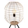 Lámpara De Suelo Globo En Metal 220-240v (60w-e27) 63x63x100cm