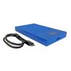 Woxter I-case 230 A Carcasa Para Disco Duro De 2,5" Usb 3.0, Hasta 4 Tb, Azul