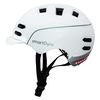 Casco Smart Helmet Con Leds De Frenado Inteligentes, Tamaño L -  Blanco