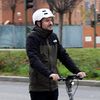 Casco Smart Helmet Pro Con Leds De Frenado Inteligentes  Y Bt, Tamaño L -  Blanco