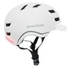 Casco Smart Helmet Max Con Intermitentes Y Leds De Frenado Inteligentes, Tamaño M -  Blanco